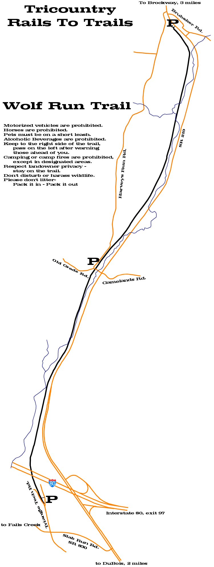 Wolf Run Map